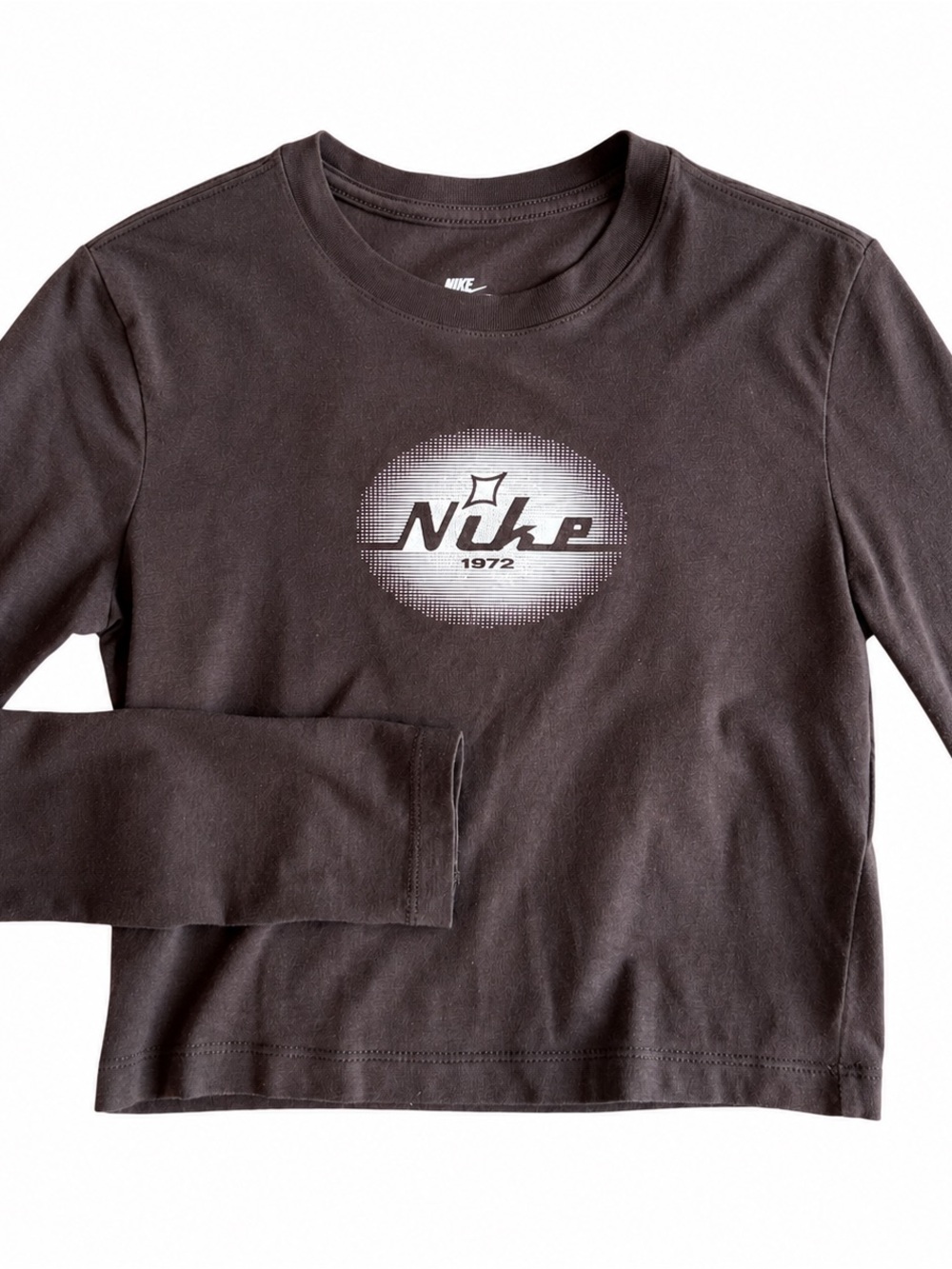 Nike 1972 Long Sleeve T-Shirt Retro Cropped Nike Top